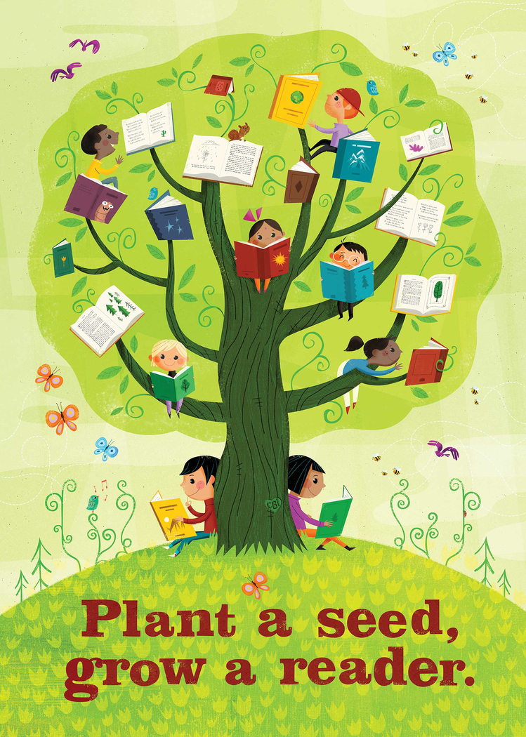 Plant a seed, grow a reader.