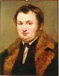 Portrait d'Abel Hugo (1798-1855), frère de Victor Hugo by Julie Hugo