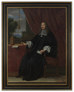Portrait de Jérôme II Le Maistre, assis à son bureau