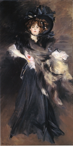 Portrait de Mlle Lantelme by Giovanni Boldini