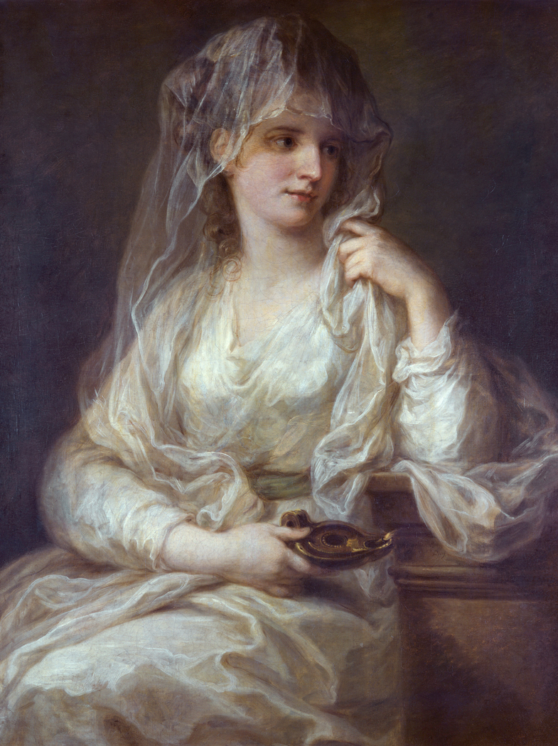 Portrait of a lady as Vestal Virgin