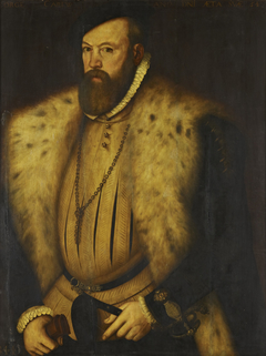 Portrait of a Man, called Sir George Carew (d.1545) by Anonymous