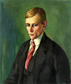 Portrait of a Man by Konrad Mägi