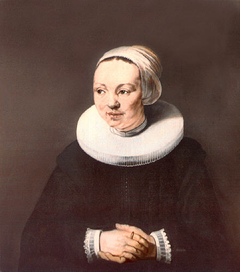Portrait of a woman formerly called Adriaantje Hollaer