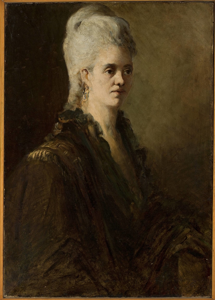 Portrait of a woman – Mrs. Zarewicz (?)
