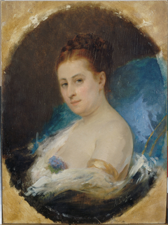 Portrait of Adélaïde Ristori by Arnold Scheffer
