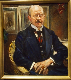 Portrait of Alexander Freiherr von Reitzenstein by Lovis Corinth