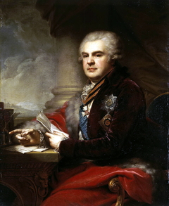 Portrait of Alexander Samoilov by Johann Baptist von Lampi the Elder