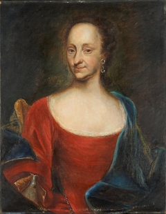 Portrait of Benedicte Dorothea Scheel by Unknown Artist