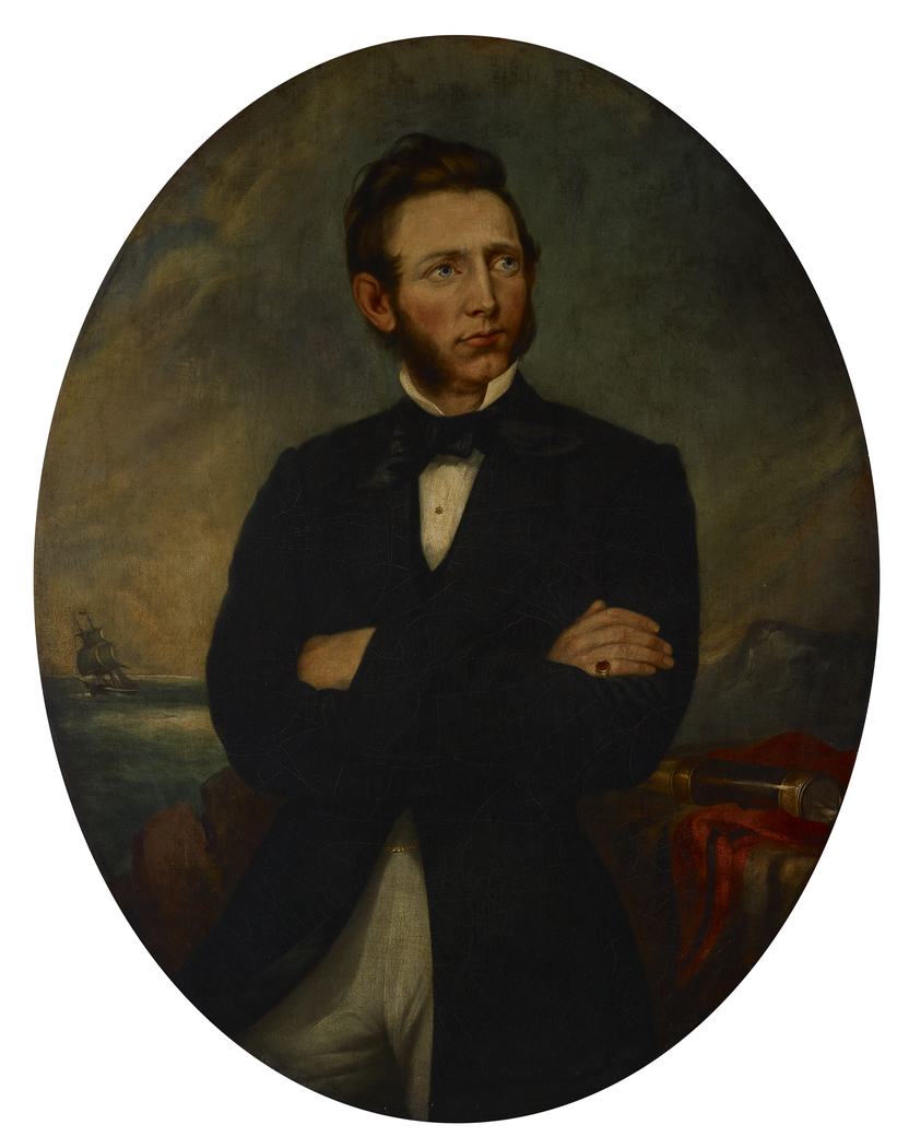 Portrait of Capt. Charles J. Bunker by John L Harding | USEUM