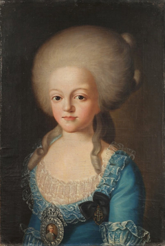 Portrait of D. Carlota Joaquina, princess of Brasil by Giuseppe Troni