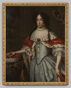 Portrait of Dorothea van Holstein-Glücksburg (1636-1689) by Unknown Artist