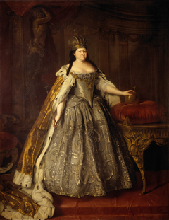 Portrait of Empress Anna Ioannovna by Louis Caravaque