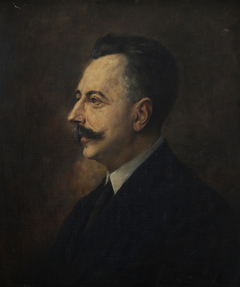 Portrait of Frédéric Eccard by Léon Hornecker