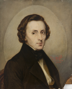 Portrait of Fryderyk Chopin (1810–1849) by Stanisław Stattler