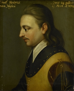 Portrait of Hendrik (1550-74), Count of Nassau by Wybrand de Geest