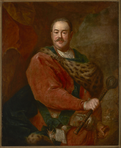 Portrait of Jan Klemens Branicki (1689–1771), Grand Hetman of the Crown by Augustyn Mirys