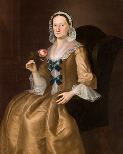 Portrait of Jane Lucus Brown, the wife of Captain John Brown