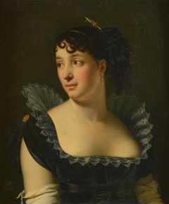 Portrait of Madame Bertin de Veaux by Anne-Louis Girodet de Roussy-Trioson