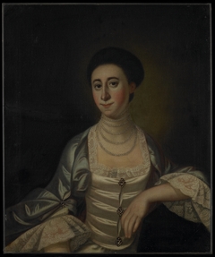 Portrait of Marcy Olney (1749 - 1780?) by Jeremiah Theus