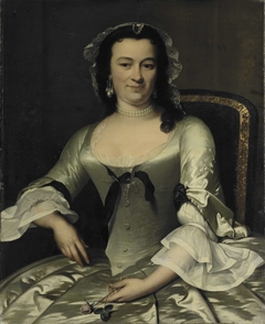 Portrait of Maria Henriëtte van de Pol, Wife of Willem Sautijn