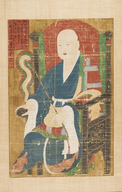 Portrait of Priest Sangwoldang Saebong by Anonymous