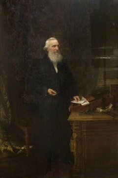 Portrait Of Sir Josiah Mason by Henry Turner Munns