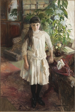 Portrait of Sissi Serlachius by Akseli Gallen-Kallela