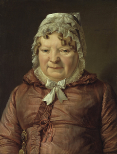 Portrait of the Mother of Captain von Stierle-Holzmeister by Ferdinand Georg Waldmüller