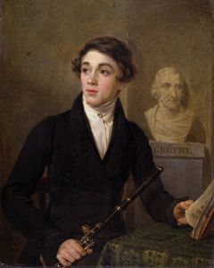 Portrait of the Musician Jean De Vigne by Félix De Vigne
