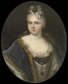 Portrait of Tsarevna Natalia Alexeyevna, Sister of Peter I by Anonymous