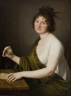 Portrait of Waleria Tarnowska née Stroynowska (1782–1849), Wife of Jan Feliks Tarnowski from 1800 by Domenico Del Frate