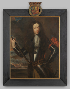 Portrait of Willem III van Oranje-Nassau (1650-1702) by Caspar Netscher