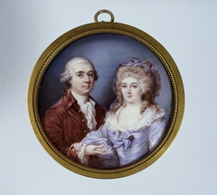 Portrait présumé du marquis et de la marquise de Beauharnais by Jacques Lebrun