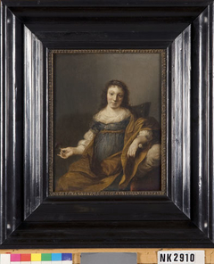Portret van een vrouw by Hendrik Gerritsz Pot