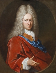 Portret van Jacob Martens (1671-1729) by Jan Hendrik Brandon