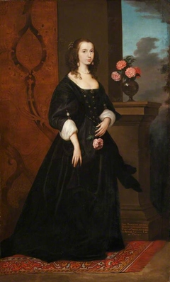 Possibly Lady Isabella Sackville, Countess of Northampton (1622-1661) by follower of Sir Anthony Van Dyck