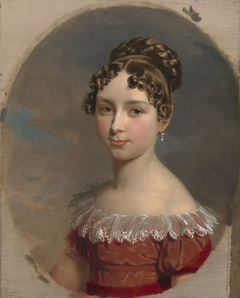 Princess Feodora of Leiningen (1807-1872) by George Dawe