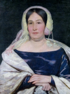 Retrato de la madre de Ramírez Rosales by Raymond Monvoisin