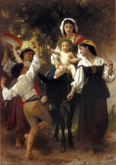 Return from the Harvest by William-Adolphe Bouguereau