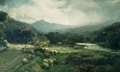 River and Road, Strathdon by David Farquharson