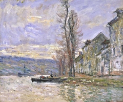 River at Lavacourt by Claude Monet