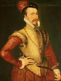 Robert Dudley, Earl of Leicester (1533–1588) (after Steven van der Meulen) by Anonymous