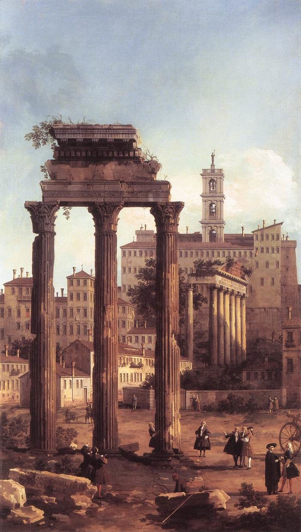 Rome: Ruins of the Forum, Looking towards the Capitol