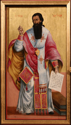 Saint Basil the Great by Spyridon Romas