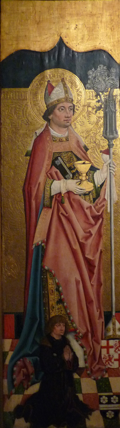 Saint Conrad by Master of the Drapery Studies