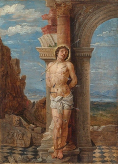 Saint Sebastian (after Andrea Mantegna)