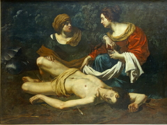 Saint Sébastien soigné par Irène by Nicolas Régnier