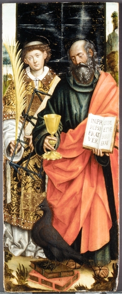 Saints John the Evangelist and Lawrence