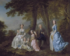 Samuel Richardson, the Novelist (1684-1761), Seated, Surrounded by his Second Family